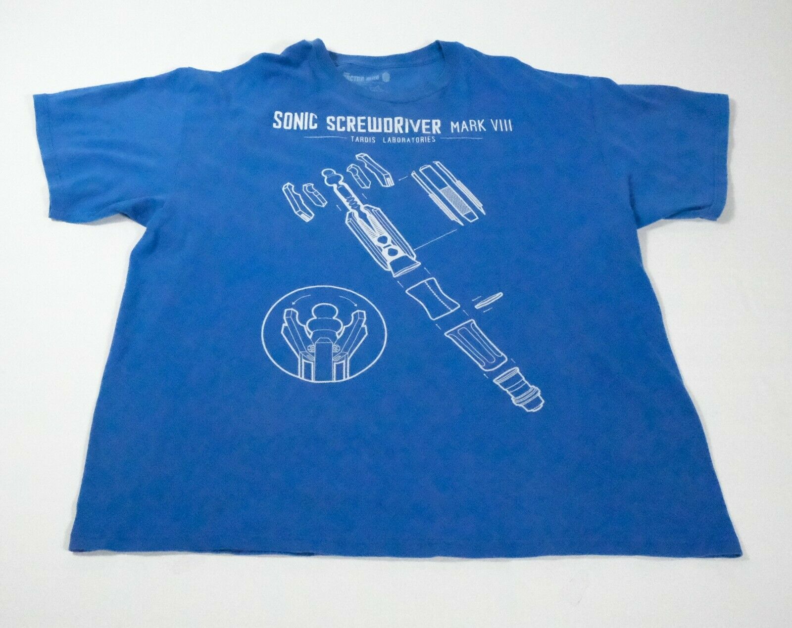 Ripple Junction Doctor Who Sonic Screwdriver Mark Viii Short Sleeve T-shirt  Xl