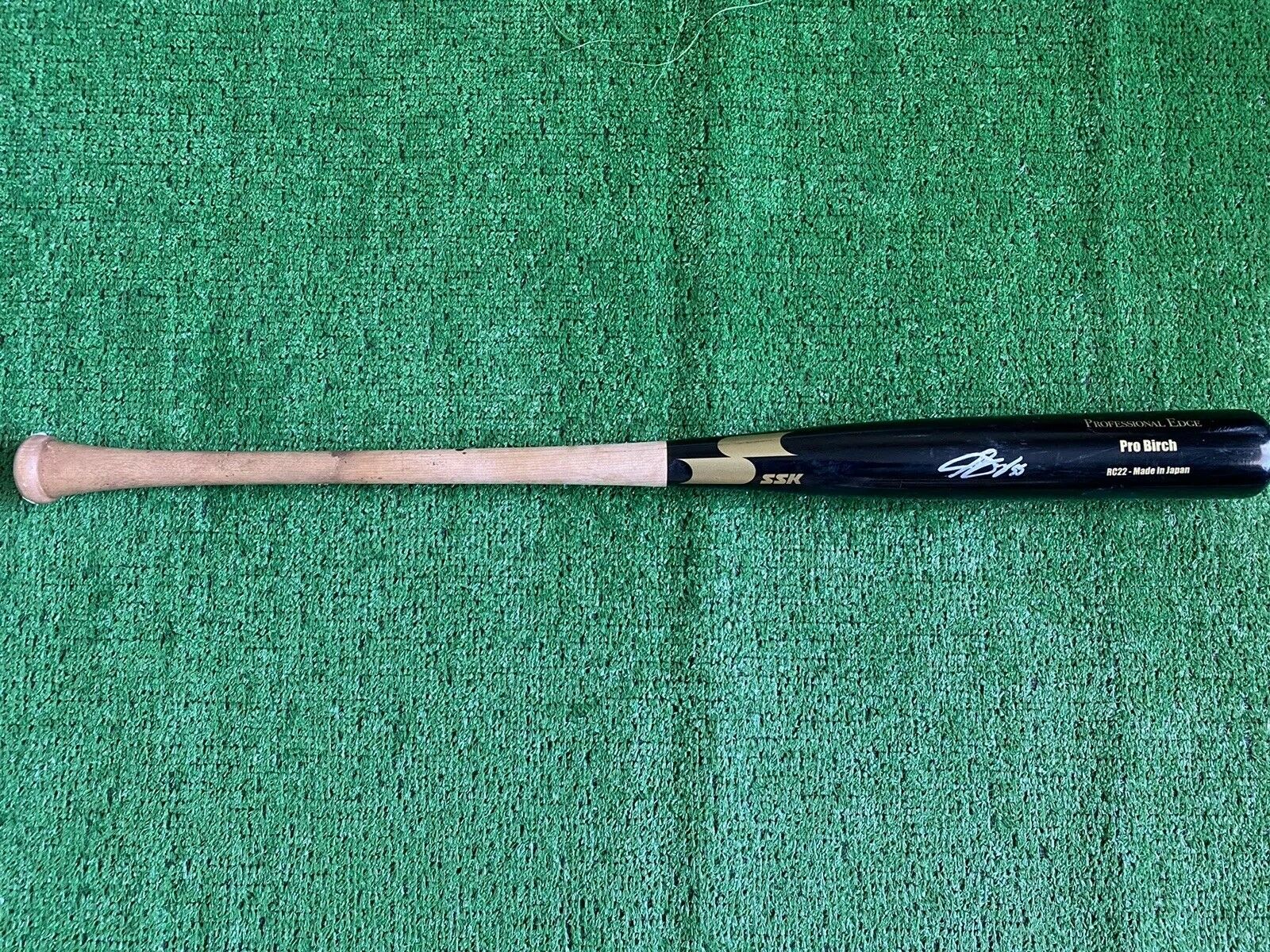 Colorado Rockies Jon Gray Autographed Game Used Baseball Bat