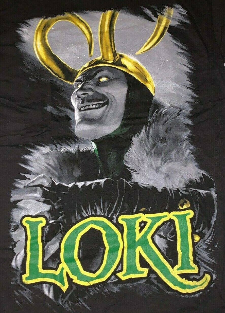 Large Men's T-shirt ** Loki ** Marvel Comics ** See My Store Avengers Thor Zemo