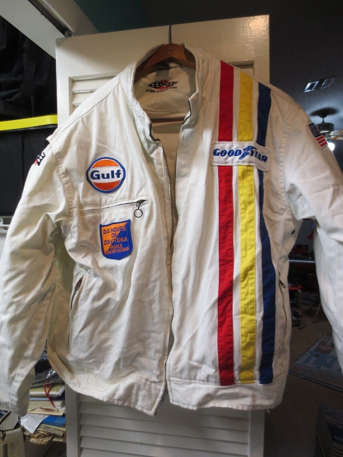 Rare 24 Hours Of Daytona Race Jacket, Size Lg