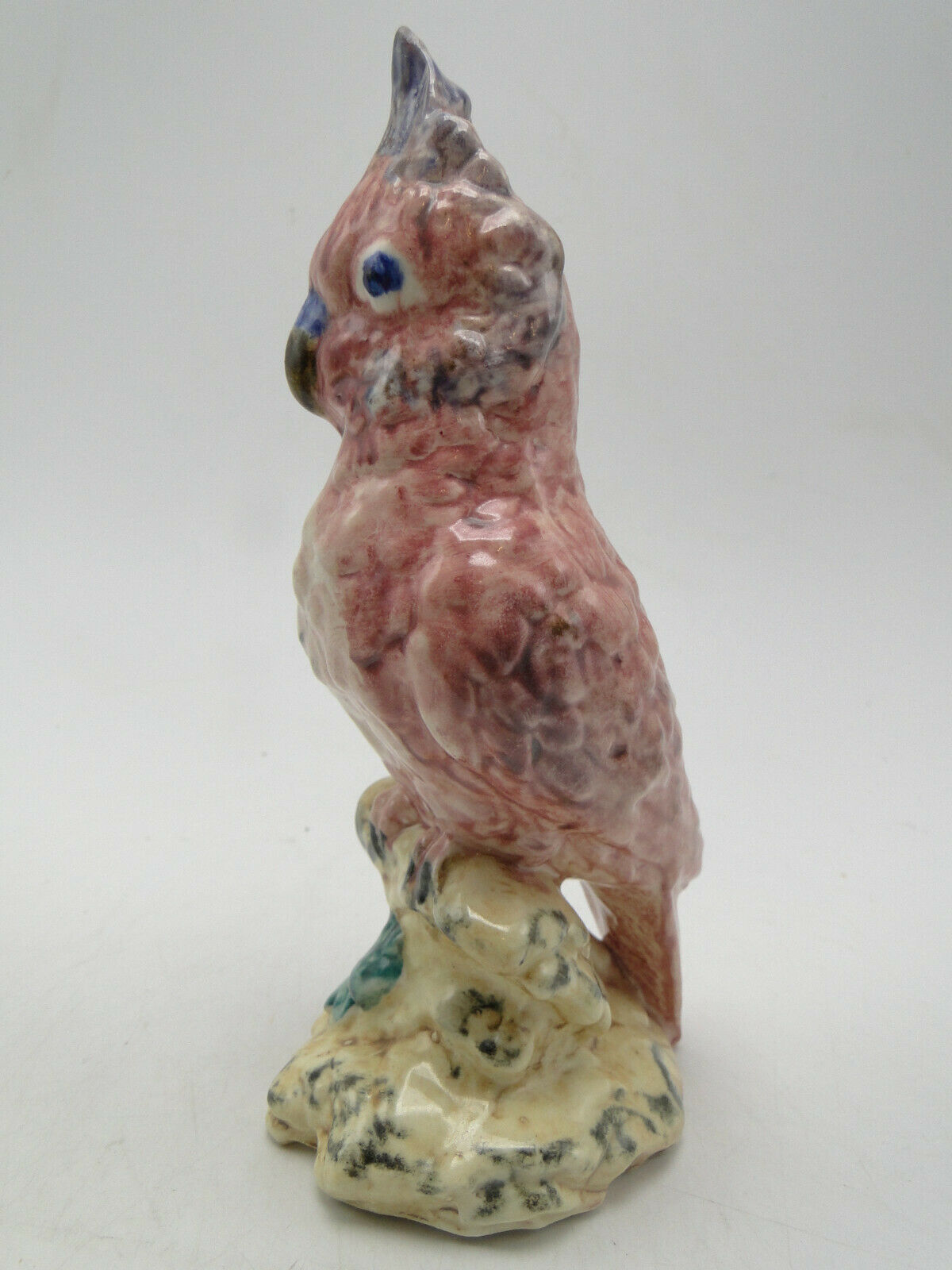 Vintage Stangl Usa Pottery Cockatoo Bird 3405s 6¼in High Hand Painted Pottery